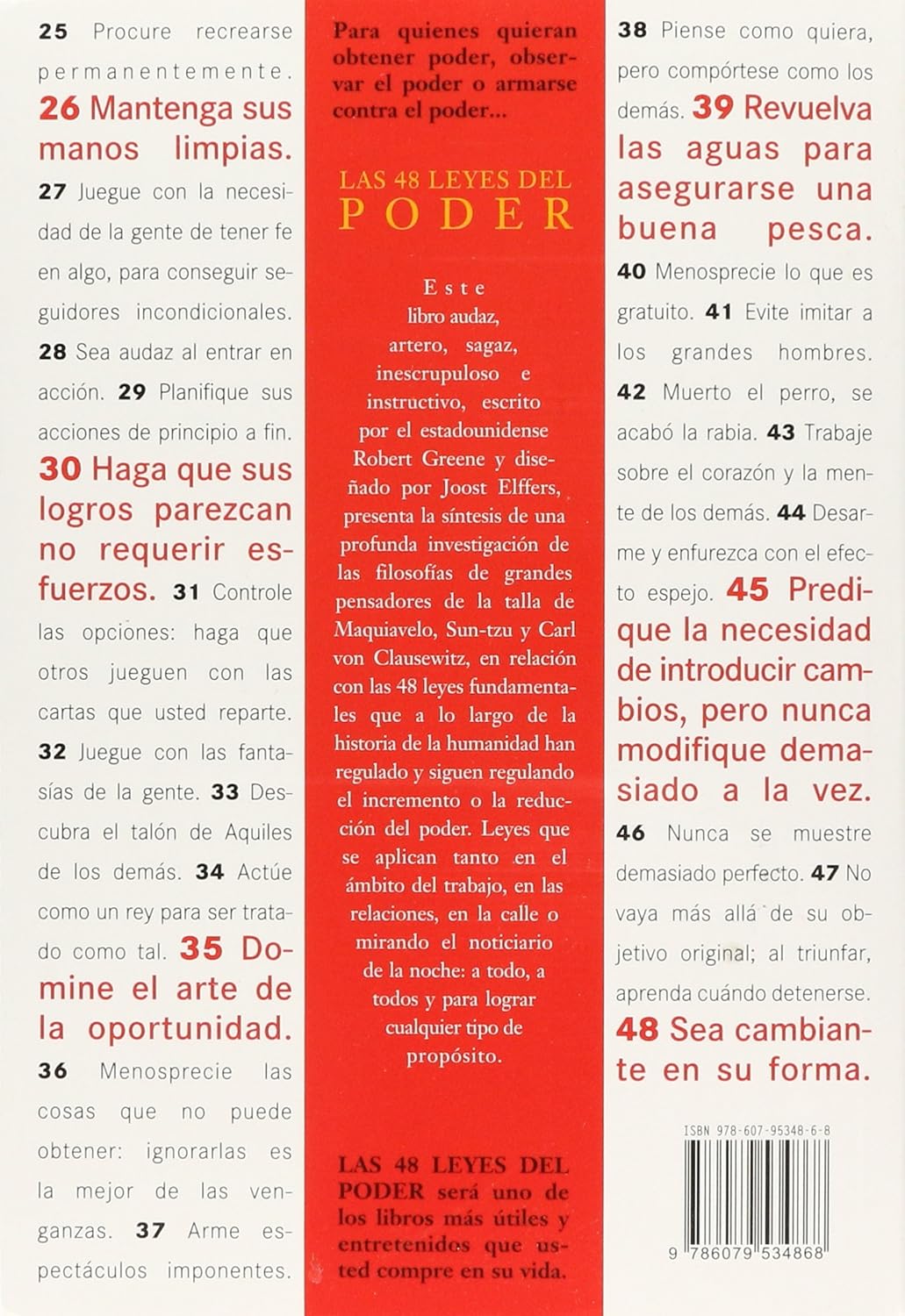 Las 48 leyes del poder. Edición completa