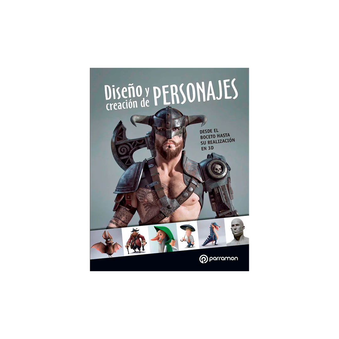 Diseño y creación de personajes. Desde el boceto hasta su realización en 3D.