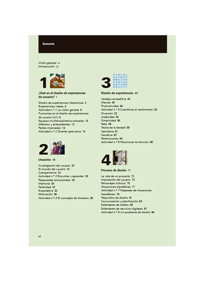 Diseño de experiencias de usuario. introducción práctica 2a edición