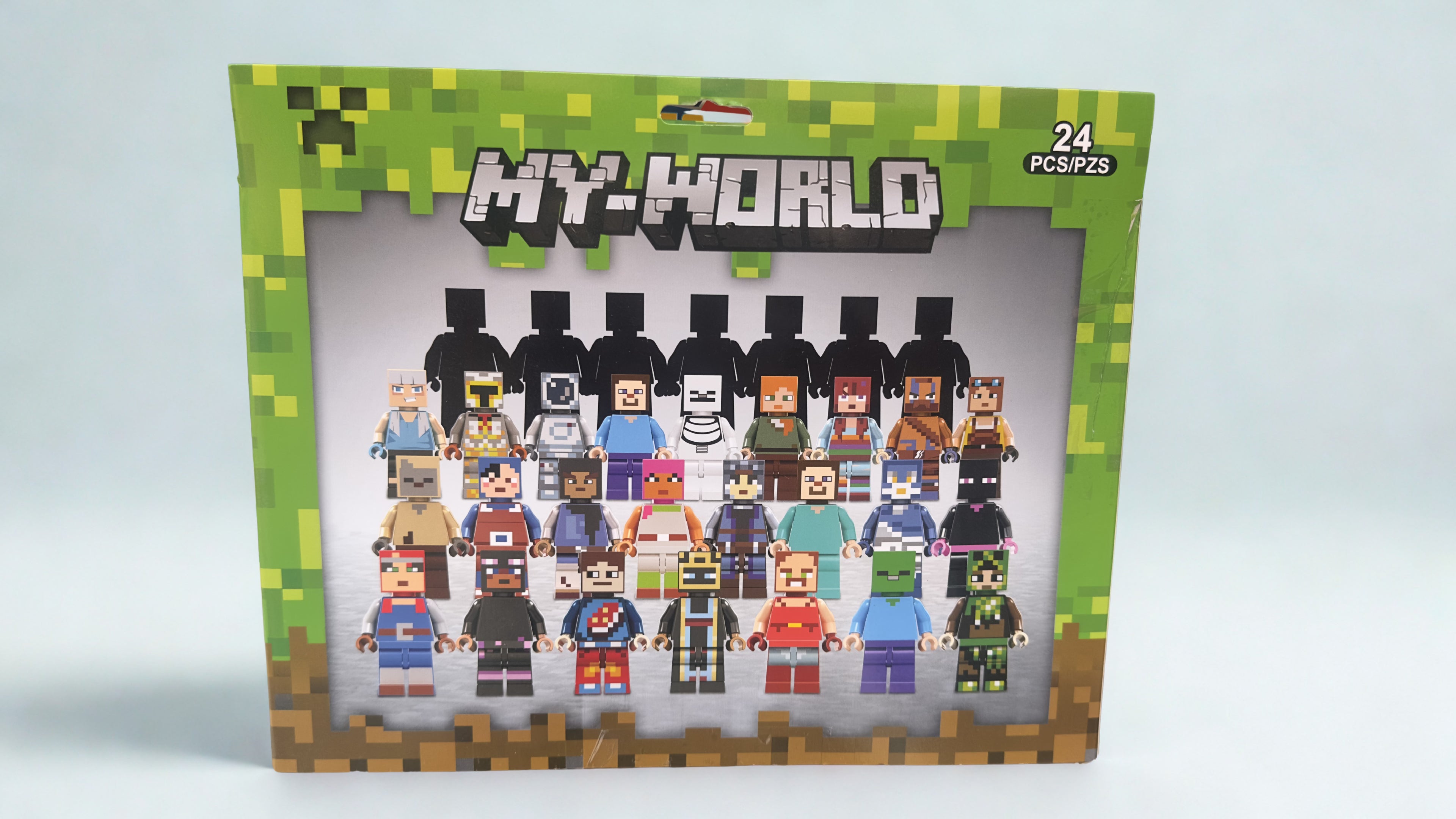 Set de figuras Lego 24 piezas  Minecraft