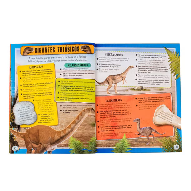 501 Hechos de Dinosaurios