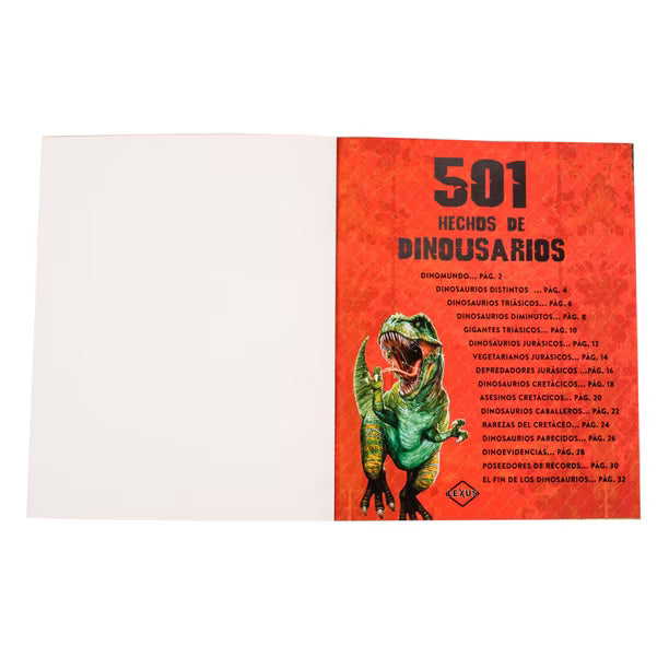 501 Hechos de Dinosaurios